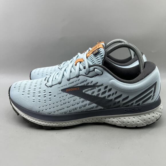 Women's 10.5 / Men's 9.5 -Brooks Ghost 13 Running Shoes Blue Comfort Sneakers - Picture 3 of 9
